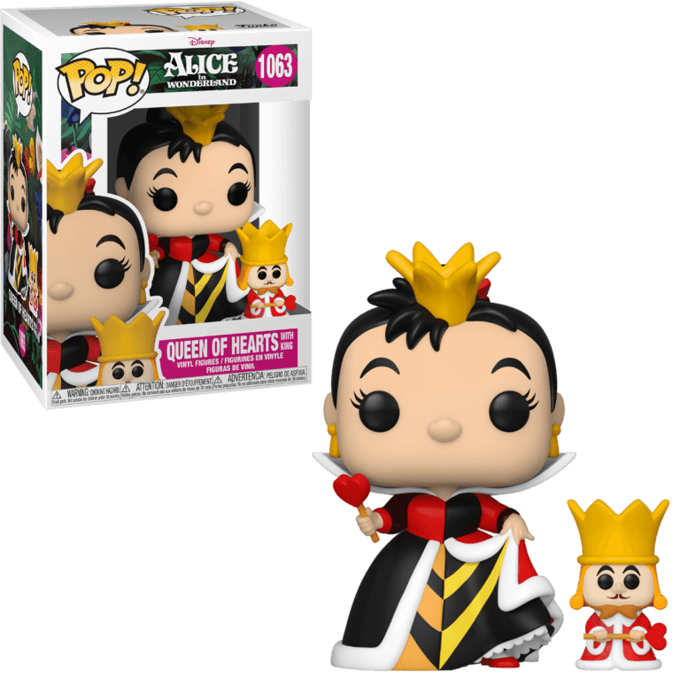 Funko Pop! Alice in Wonderland (Alice 70th): Queen w/ King (1063)