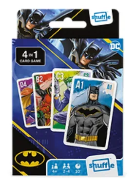 DC COMICS - Batman - Card Game - 4 in 1 NL/FR