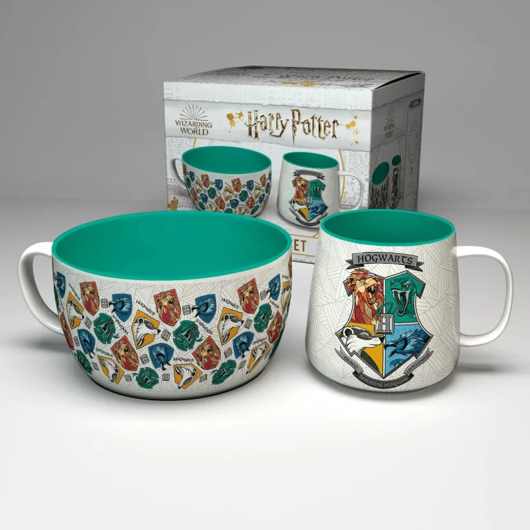 HARRY POTTER - Hogwarts - Breakfast Set Bowl 850ml & mug 380ml