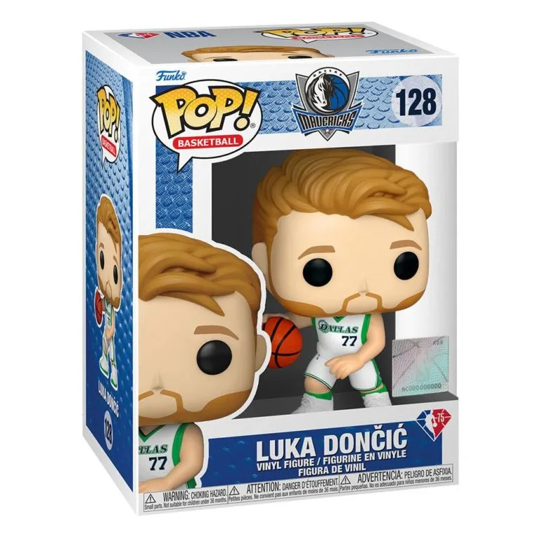 Funko Pop! Basketball: NBA - Mavericks: Luka Doncic (128)