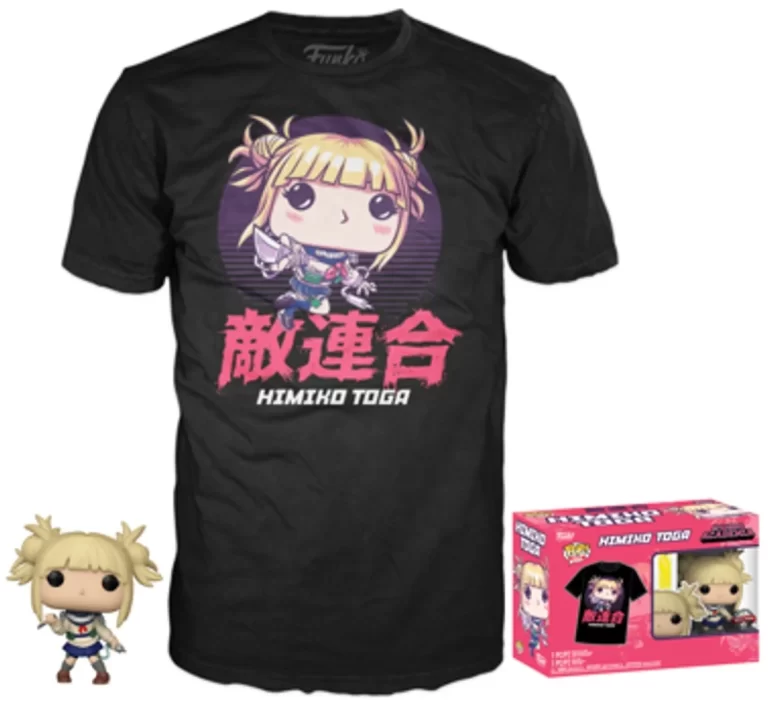 Funko Pop! MY HERO ACADEMIA - Bobble Head POP N° 1029 - Himiko Unmasked + Tee (M)