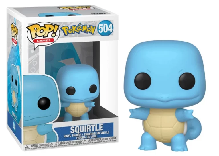 Funko Pop! Games - Pokémon: Squirtle (455)