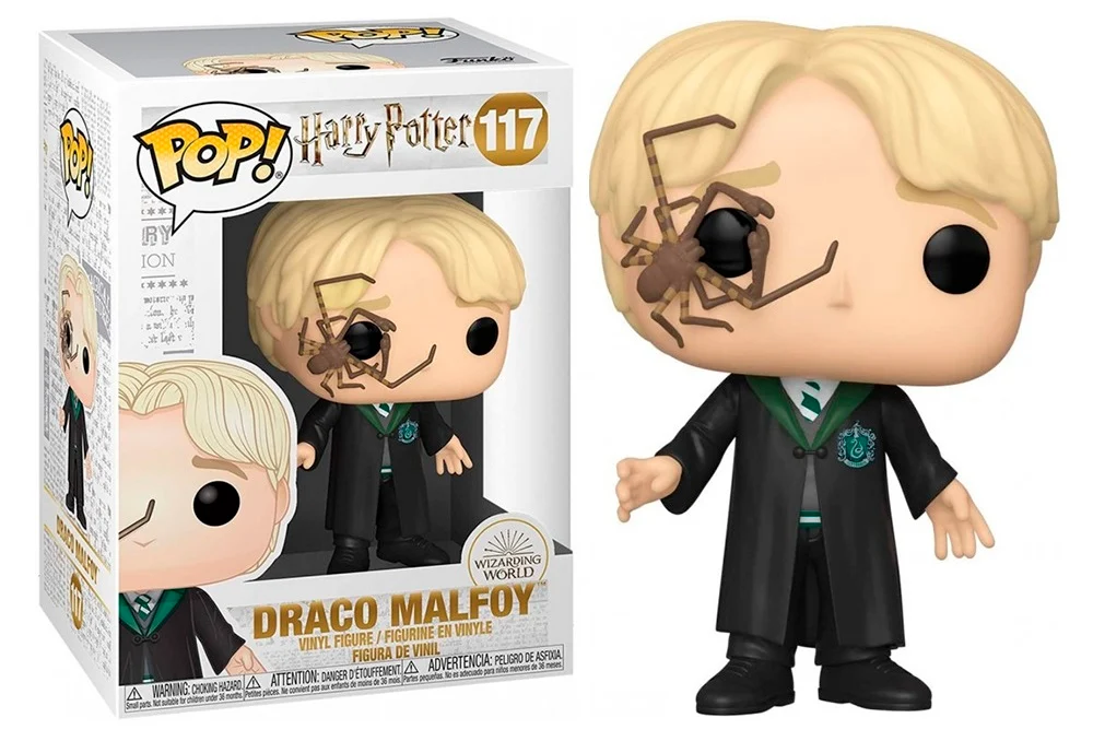 Funko Pop! Harry Potter: Malfoy with Whip Spider (117)