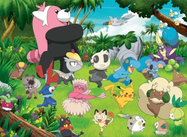 POKEMON - Puzzel 300 stuks - Wild Pokemon - Afbeelding 2