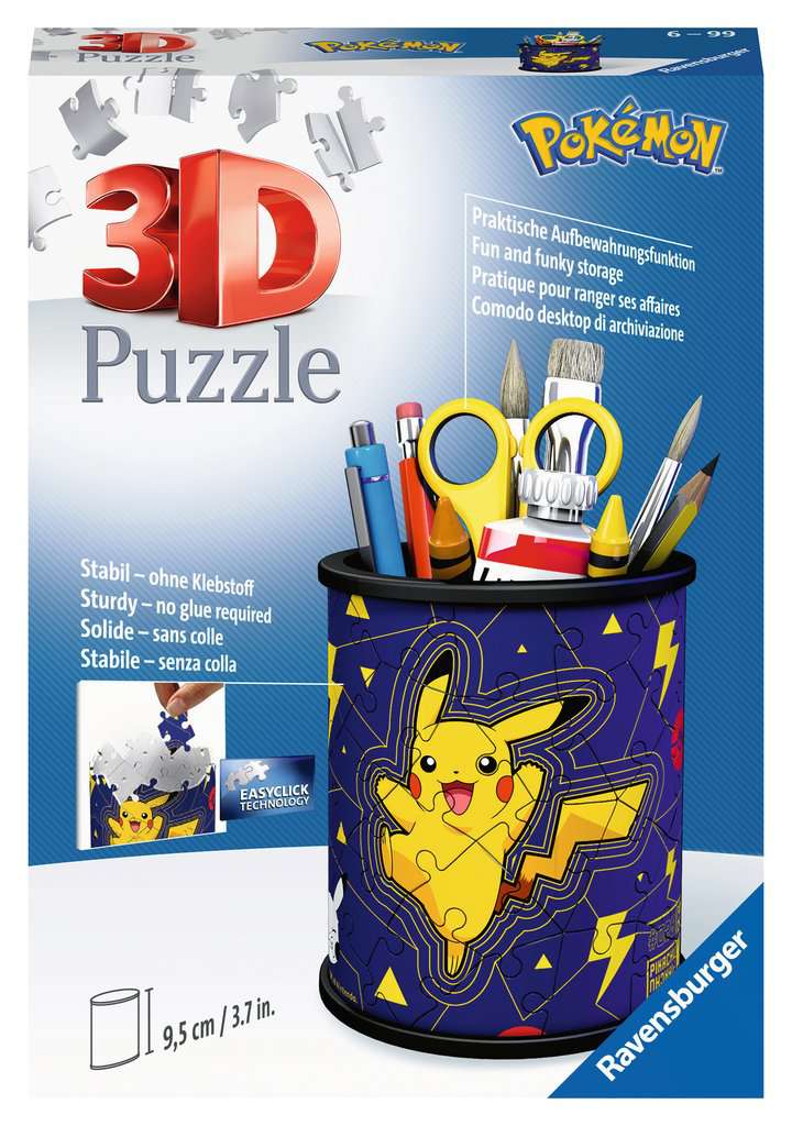 POKEMON - Puzzle 3D - Pencil Cup