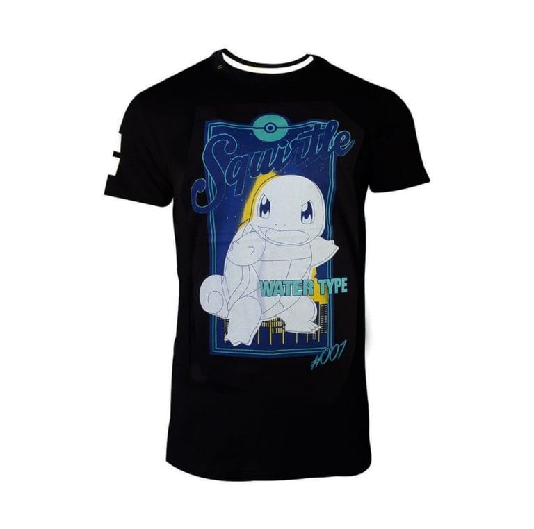 POKEMON - City Squirtle #007 - Men T-Shirt (L)