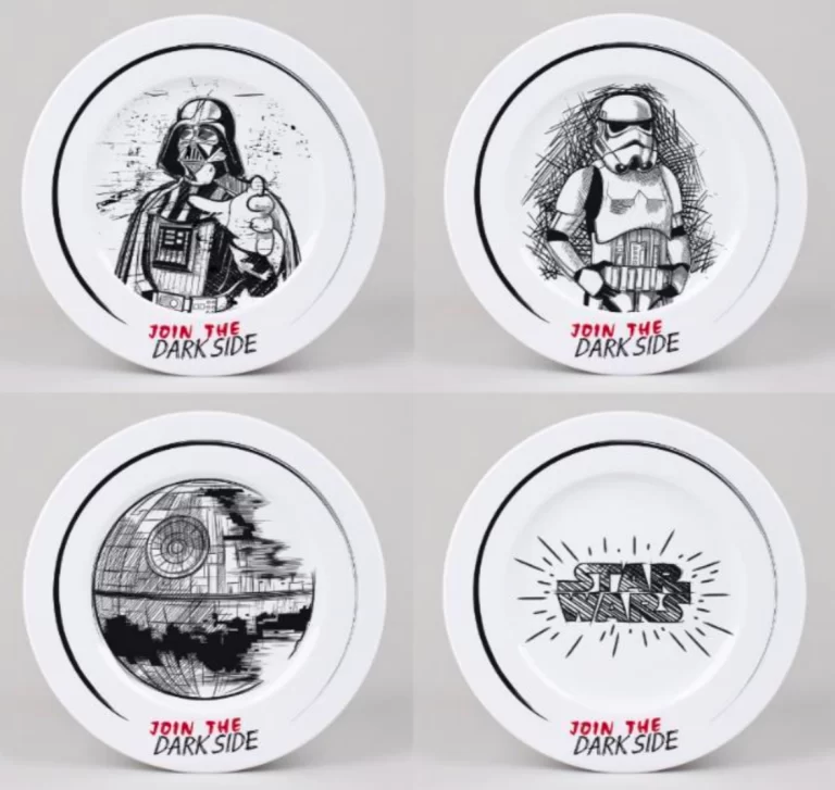 STAR WARS - Join The Dark Side - Set van 4 borden 21cm