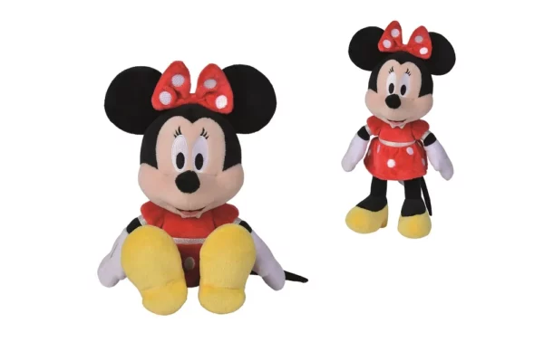 DISNEY - Pluche Minnie Red Dress - 25cm