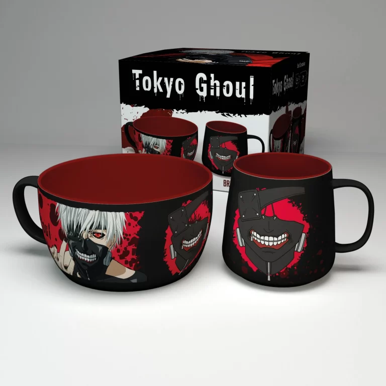 TOKYO GHOUL - Ken - Breakfast Set Bowl 850ml & mug 380ml