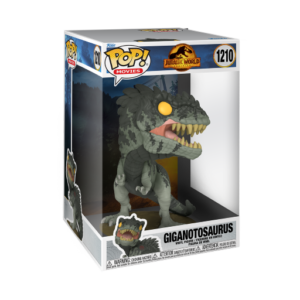 Funko Pop! Movies: JURASSIC WORLD DOMINION - Giganotosaurus (1210) Jumbo Pop 10"