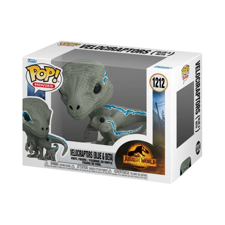 Funko Pop! Movies: JURASSIC WORLD DOMINION - Blue & Beta (1212)