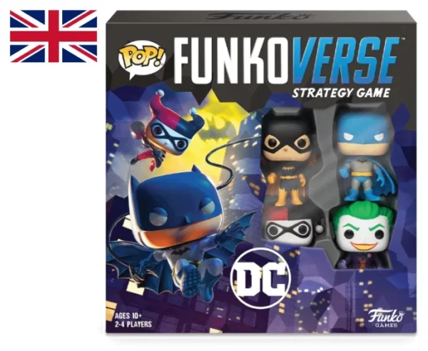 FunkoVerse - DC Comics 100- 4 pack - Basis set 'UK'