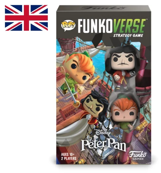 FunkoVerse - Peter Pan 100- 2 pack - Expandalone 'UK'
