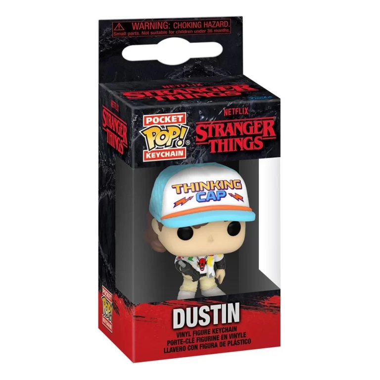 STRANGER THINGS S4 - Pocket Pop Keychains - Dustin