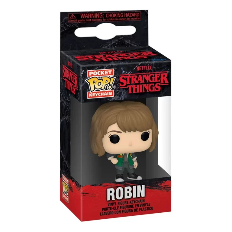 STRANGER THINGS S4 - Pocket Pop Keychains - Robin