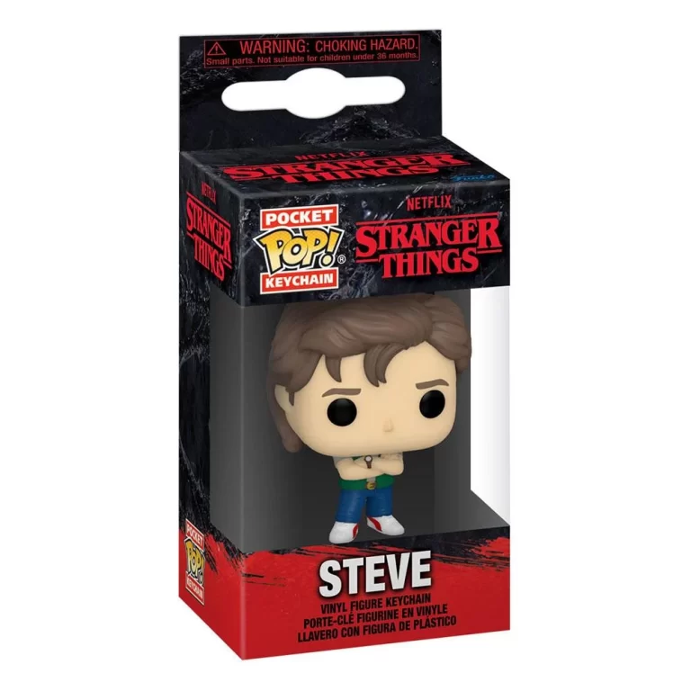 STRANGER THINGS S4 - Pocket Pop Keychains - Steve