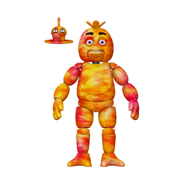 FNAF - TieDye Chica - Action Figure POP 12.5cm - Afbeelding 2