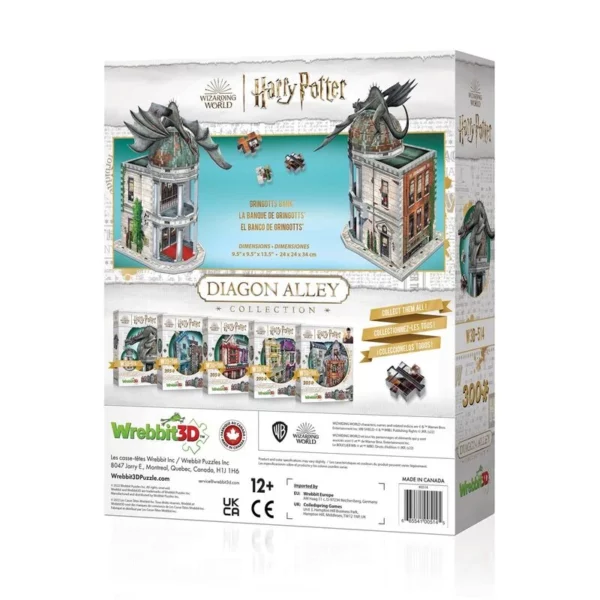 HARRY POTTER – Puzzle 3D – Gringotts Bank - Afbeelding 3