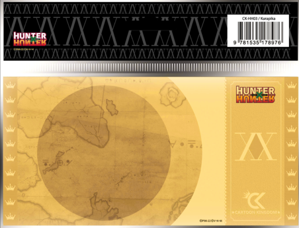 HUNTER X HUNTER - Kurapika - Golden Ticket CK-HH03 - Afbeelding 3