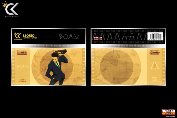 HUNTER X HUNTER - Leorio - Golden Ticket CK-HH04 - Afbeelding 2