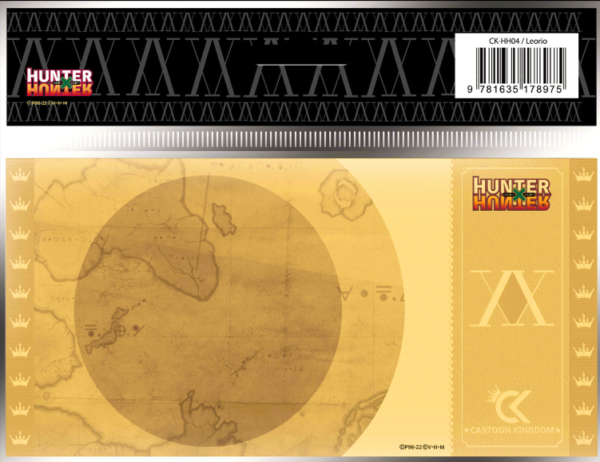 HUNTER X HUNTER - Leorio - Golden Ticket CK-HH04 - Afbeelding 3