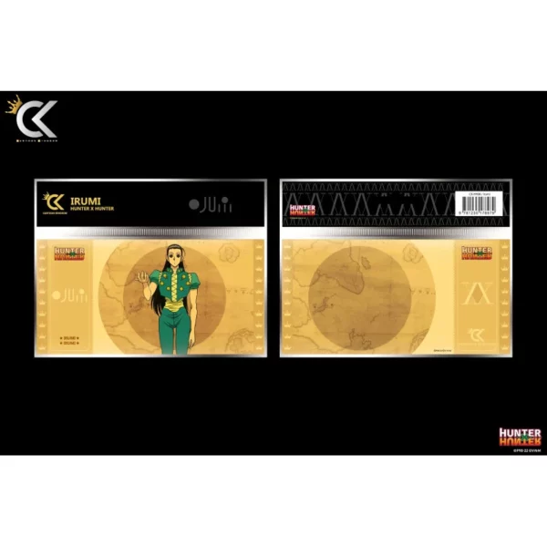 HUNTER X HUNTER - Irumi - Golden Ticket CK-HH06 - Afbeelding 2