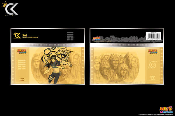 NARUTO SHIPPUDEN - Sai - Golden Ticket CK-NS09 - Afbeelding 2