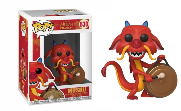 Funko Pop! Mulan: Mushu met gong (630)