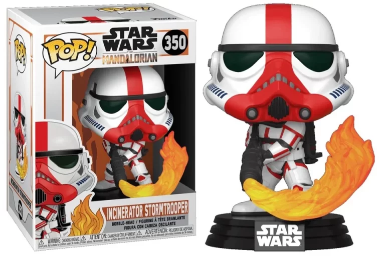 Funko Pop! Star Wars/The Mandalorian: Incinerator Trooper (350)