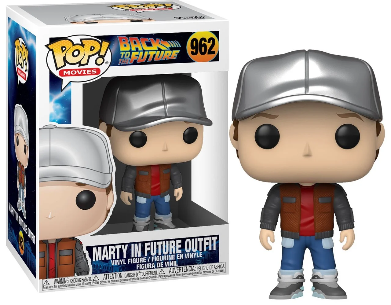 Funko Pop! Movies: Back To The Future - Marty in Future Oufit (962)