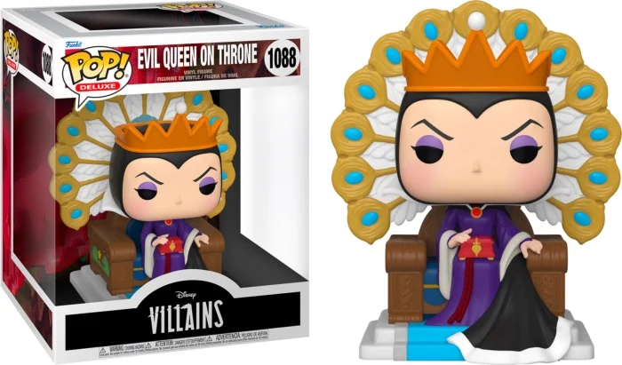 Funko Pop! Deluxe: Disney Villains: Evil Queen op haar troon (1089)