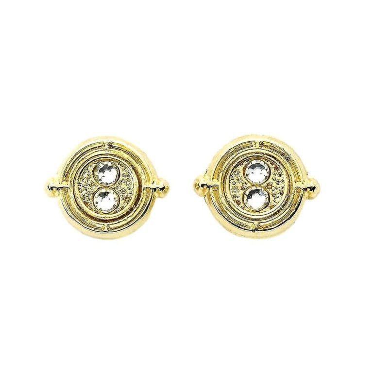HARRY POTTER - Vergulde Stud Oorbellen - Time Turner