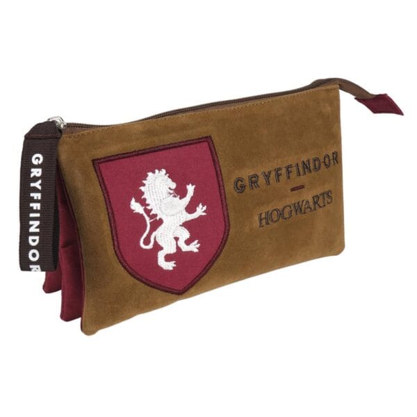 HARRY POTTER - Gryffindor pennenzak met drie compartimenten