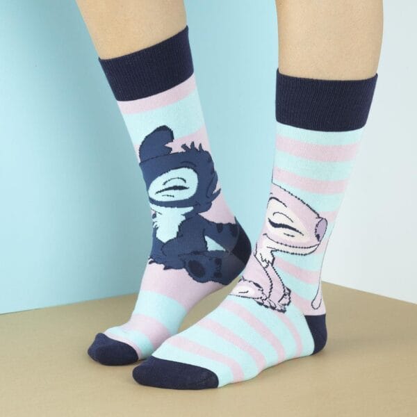LILO & STITCH - 1 Pairs Socks (Size 36-41) - Afbeelding 2