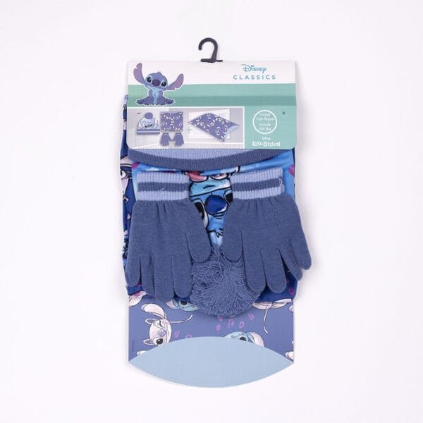 LILO & STITCH - Set Pompon Beanie + Handschoenen + Sjaal + Cadeauverpakking - Kids - Afbeelding 6