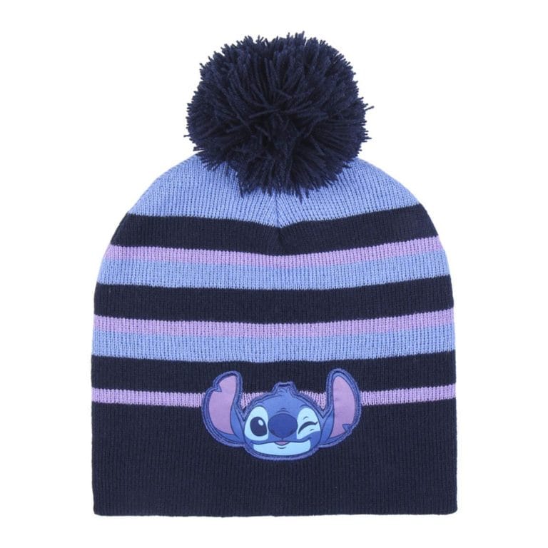 LILO & STITCH - Jacquard Pompon Beanie - Kids
