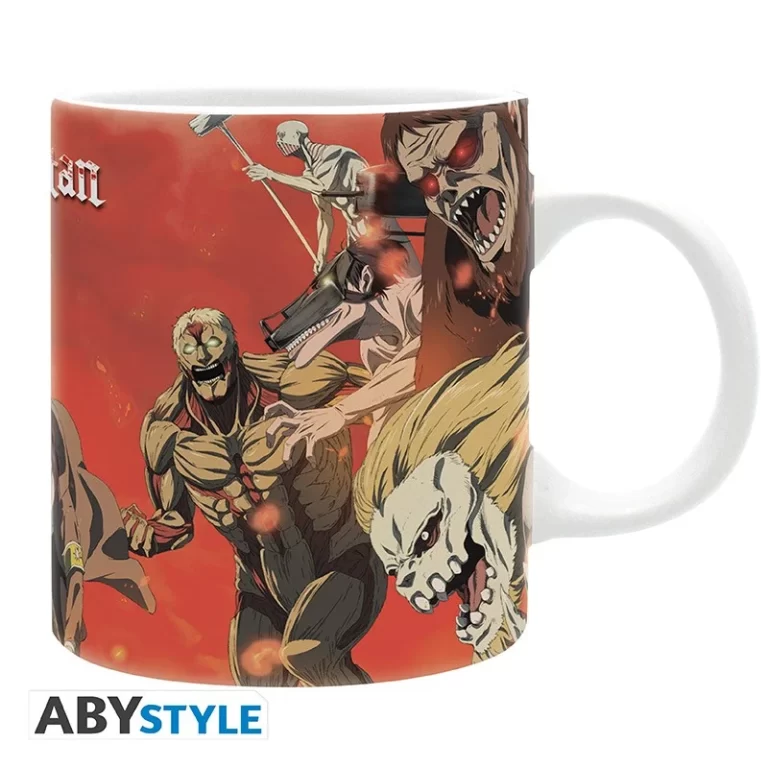 ATTACK ON TITAN - Mug 320ml - Battle scene