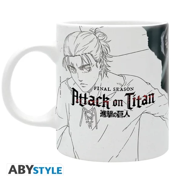 ATTACK ON TITAN - Mug 320ml - S4 Key Art - Afbeelding 2