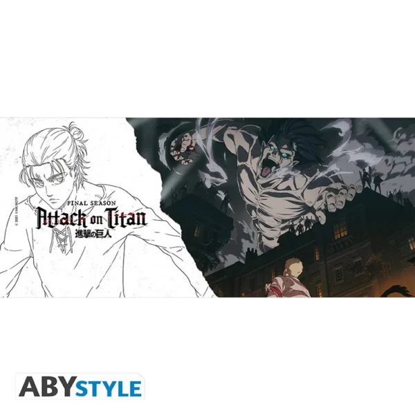 ATTACK ON TITAN - Mug 320ml - S4 Key Art - Afbeelding 3