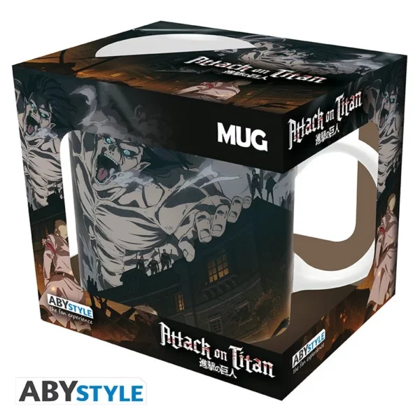 ATTACK ON TITAN - Mug 320ml - S4 Key Art - Afbeelding 4