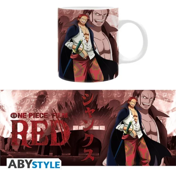 ONE PIECE - RED Shanks - Mug 320ml - Afbeelding 5
