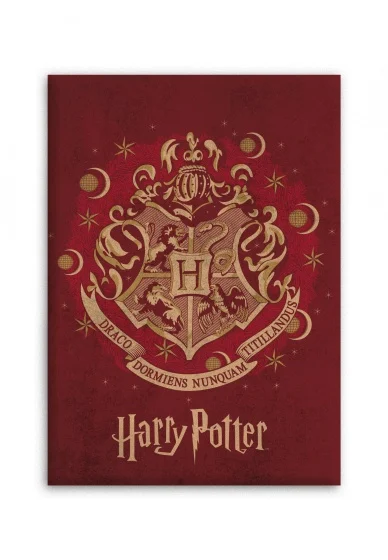 HARRY POTTER - Hogwarts - Polar Plaid 100% Microfiber - 100x140cm