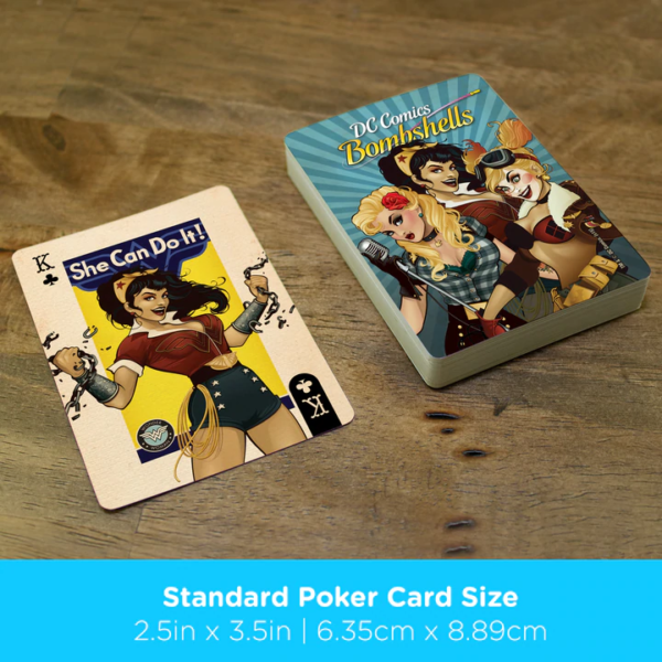 DC COMICS - Bombshells - Speelkaarten - Afbeelding 5