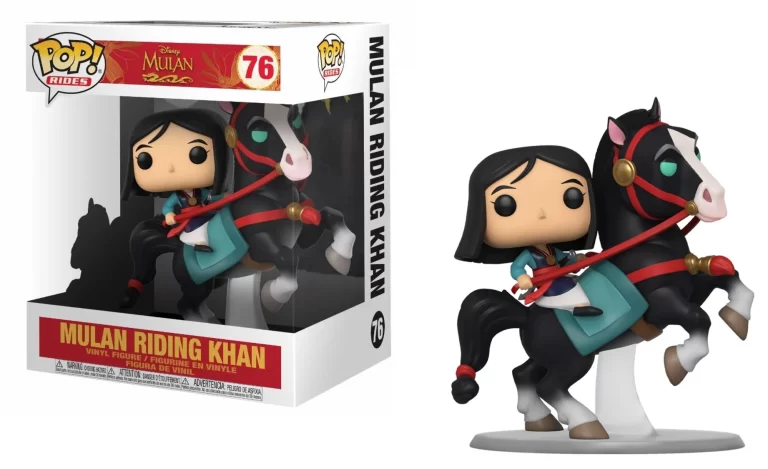 Funko Pop! Rides: Mulan: Mulan Riding Khan (76)