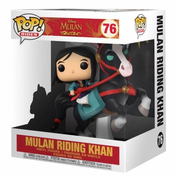 Funko Pop! Rides: Mulan: Mulan Riding Khan (76) - Afbeelding 2