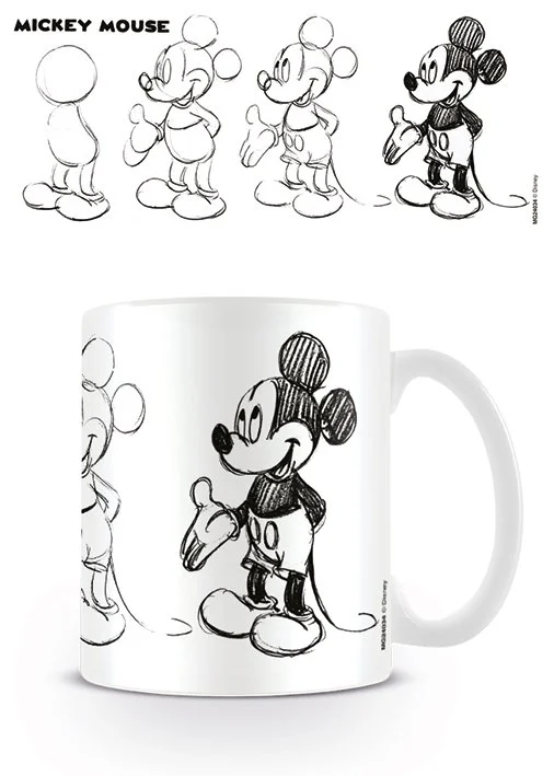 DISNEY - Mickey Mouse Sketch Process - Mug 300ml