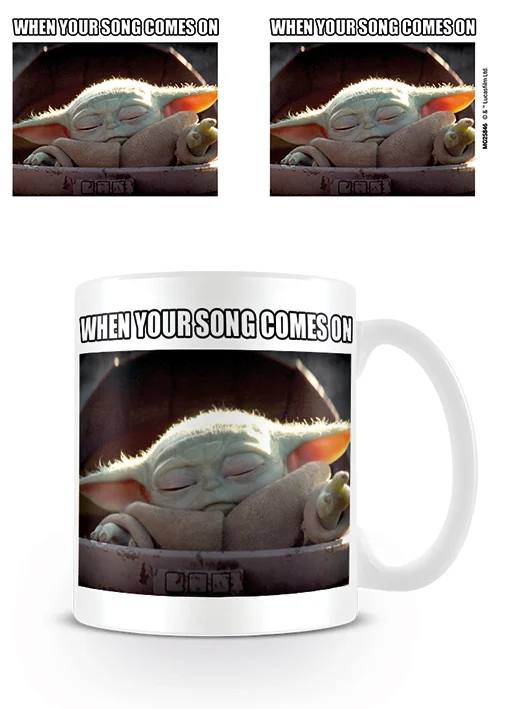 STAR WARS / THE MANDALORIAN - When Your Song Comes On - Mug 315ml