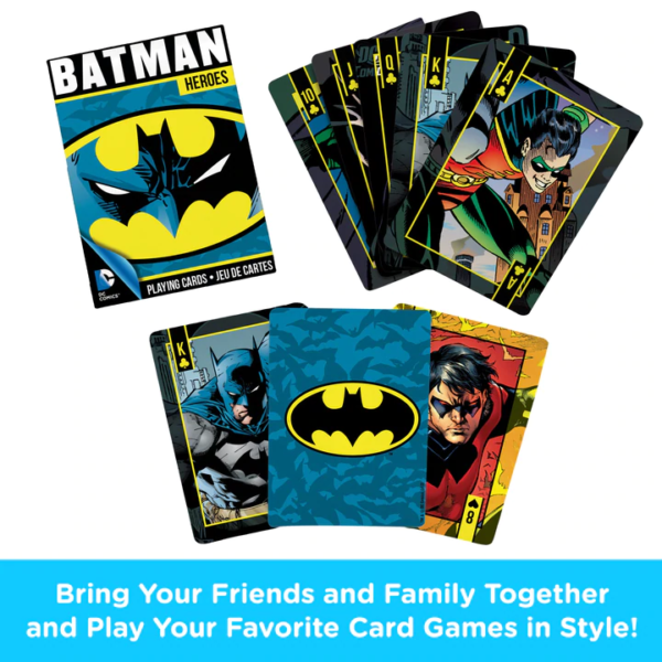 DC COMICS - Batman Heroes - Speelkaarten - Afbeelding 2