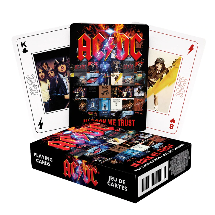AC/DC - In rock we trust - Speelkaarten