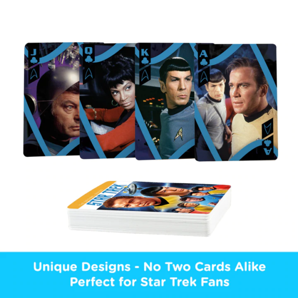 STAR TREK - Cast - Speelkaarten - Afbeelding 3